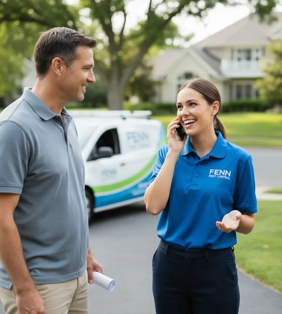 Fenn Pest Control customer support in Homer